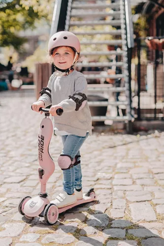 Scoot and Ride Védőfelszerelés térd és könyök rose xxs