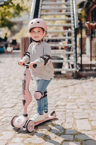 Scoot and Ride Védőfelszerelés térd és könyök rose s