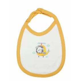 Megkötős előke állatos mintával