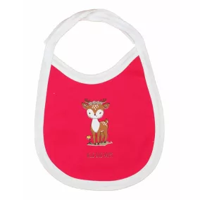 Megkötős előke állatos mintával