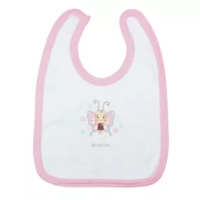 Tépőzáras előke állatos mintával