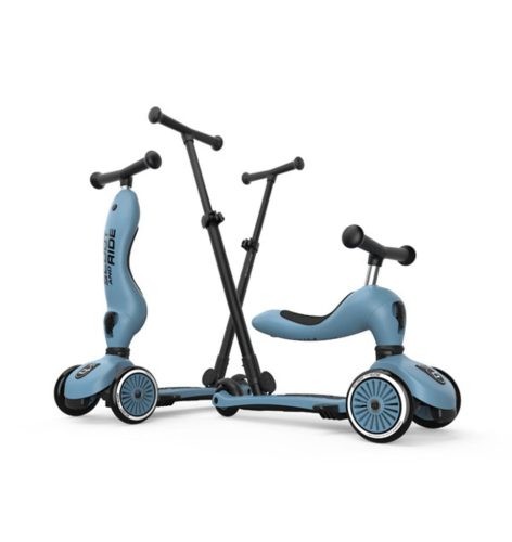 Scoot and Ride Highwaykick 1 kismotor push and go Steel