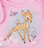 Ujjatlan baba rugdalózó Bambi mintával rózsaszín színben
