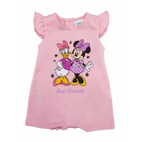 Ujjatlan baba kislány napozó Minnie egér mintával