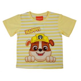 Rövid ujjú kisfiú póló Mancs őrjárat mintával