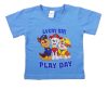 Paw Patrol/Mancs őrjárat fiú 2 részes póló/short szett