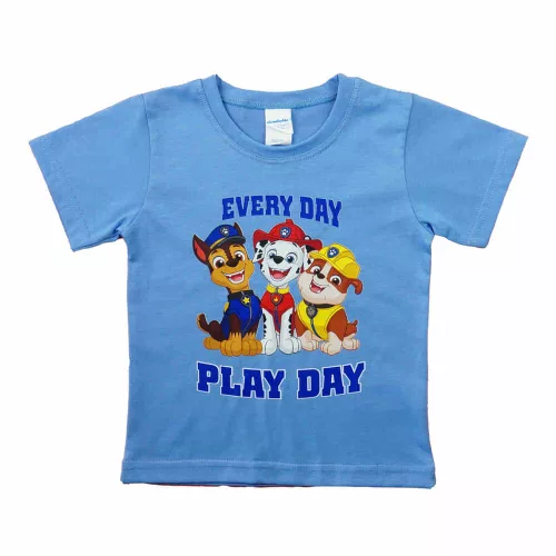 Paw Patrol/Mancs őrjárat fiú 2 részes póló/short szett