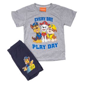 Paw Patrol/Mancs őrjárat fiú 2 részes póló/short s