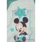  Hosszú ujjú elöl patentos baba rugdalózó Mickey egér mintával