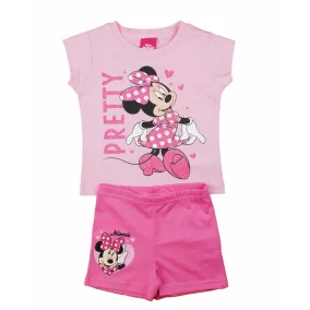 2 részes nyári szett csillogós Minnie mintával