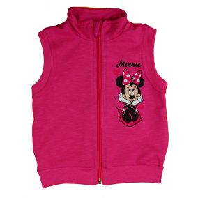 Vékony pamut kislány mellény Minnie egér mintával
