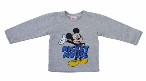 Hosszú ujjú kisfiú póló Mickey egér mintával
