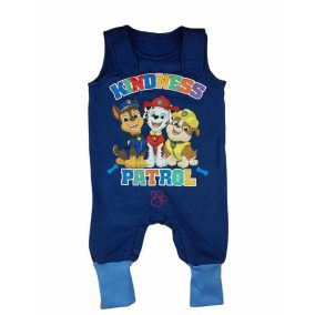   Belül bolyhos ujjatlan rugdalózó Mancs őrjárat mintával 2:1 méret