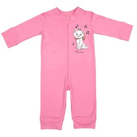 Overálos kislány pizsama Marie cica mintával