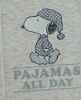 Hosszú ujjú baba hálózsák Snoopy mintával 1,5 TOG
