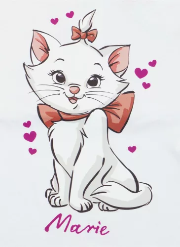 2 részes nyári szett Disney Marie cica mintával