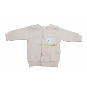 Pamut baba kocsikabát Elefántos mintával