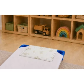 Kispárna mintás vászon 30x40 Maci homok -