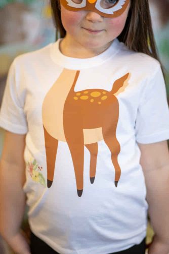 Farsangi Őzikés póló