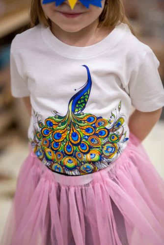 Farsangi Pávás póló