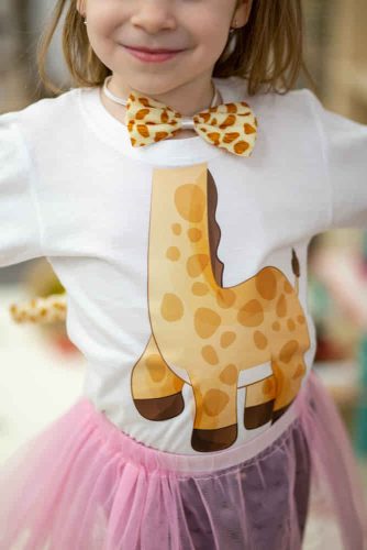 Farsangi Zsiráf póló