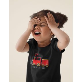 Rövid ujjú valentin napi gyerek póló