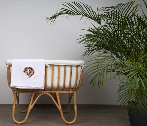 Textil tetra kifogó-törölköző süni mintával 140x140cm