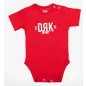 Dorko DRK mintával nyomott rövid ujjú baba body
