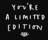 Dorko "You're a limited edition" mintával nyomot rövid ujjú baba body