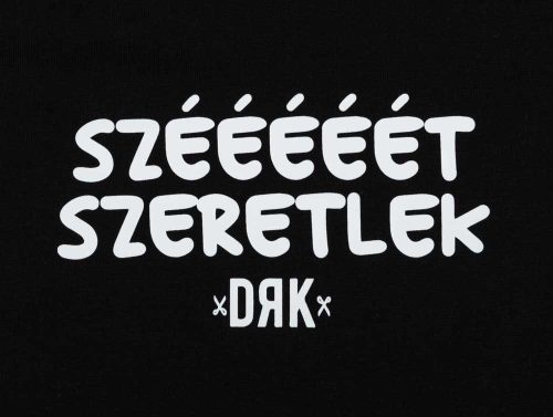 Rövid ujjú póló Dorko DRK "Szééééét Szeretlek" mintával