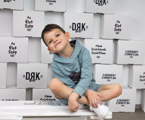 Kapucnis pulcsi Dorko DRK mintával