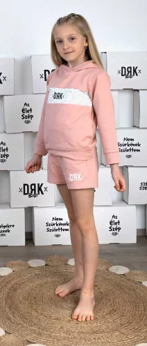 Kislány rövidnadrág Dorko DRK mintával