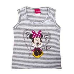 Pamut kislány trikó Minnie egér mintával pink színben