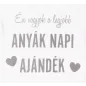 Rövid ujjú Anyák napi baba body