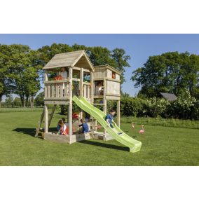   Blue Rabbit 2.0 - tower 'palazzo' kerti játszótér csúszdával és ajándék vágással