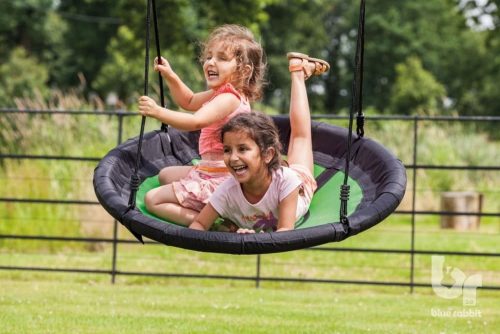 Blue Rabbit Freeswing kerti játszótér hintaállvány ajándék vágással