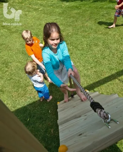 Blue Rabbit @ramp kerti játszótér modul ajándék vágással