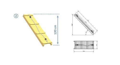 Blue Rabbit @ramp kerti játszótér modul ajándék vágással