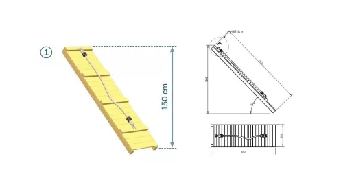 Blue Rabbit @ramp kerti játszótér modul ajándék vágással