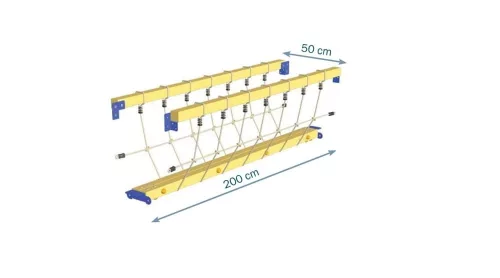 Blue Rabbit @bridge kerti játszótér modul ajándék vágással