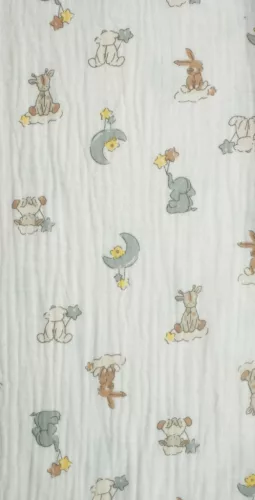 Ujjatlan tipegő hálózsák Állatos mintával 1 TOG