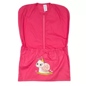 Oviszsák elöl cipzáras, zsebes - Csiga mintával