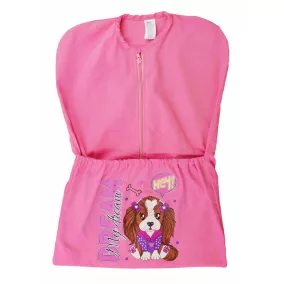 Vállfás oviszsák, kord, Kutyus mintával