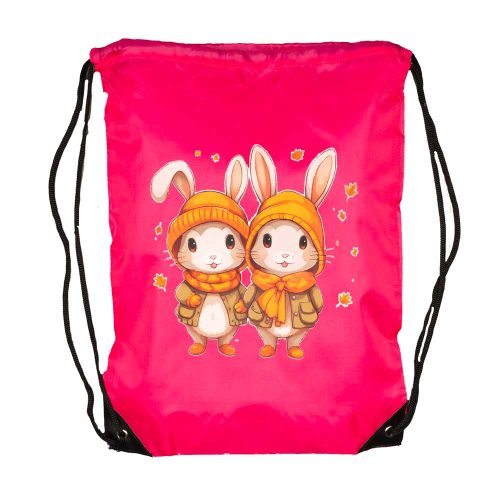 Zsinóros tornazsák Nyuszis mintával