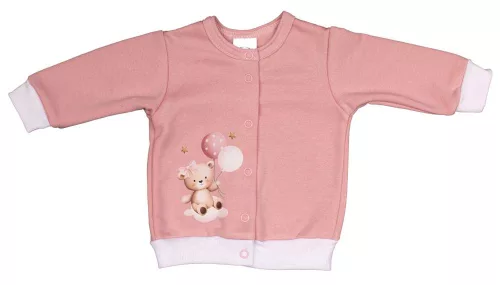 5 részes belül bolyhos kislány baba szett Macis mintával