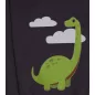 Vízlepergetős softshell kisfiú nadrág Dínó mintáva