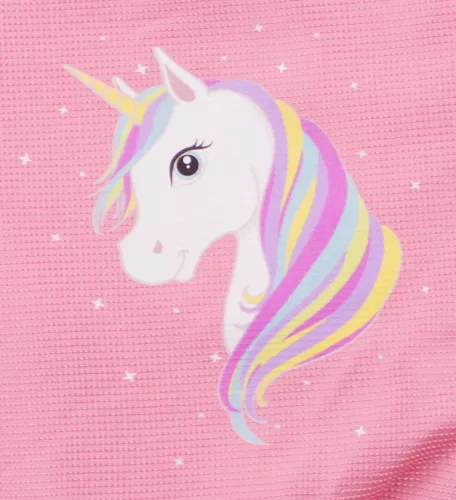 Lányka bélelt vízlepergetős nadrág – Unikornis mintával