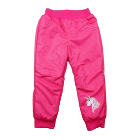   Lányka bélelt vízlepergetős nadrág – Unikornis mintával