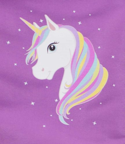 Lányka bélelt vízlepergetős nadrág – Unikornis mintával