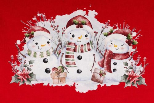 Hosszú ujjú baba rugdalozó karácsonyi mintával